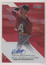 2017 Bowman's Best of Red Refractor 1/10 Jon Duplantier #B17-JDU Auto v4j