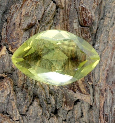 Zertifizierter brasilianischer Zitronentopas 39,75 ct Marquise Edelstein B98822 Neujahrsangebot - Bild 2 von 9