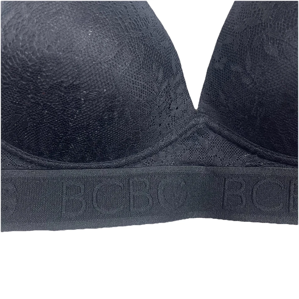 Sujetador de encaje BCBGeneration BCBG para mujer 36B negro caprichoso hada oscura caprichoso Foto 4 de 4