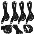4pcs Cable Male to Male Cable Musical Instrument -pin Cable