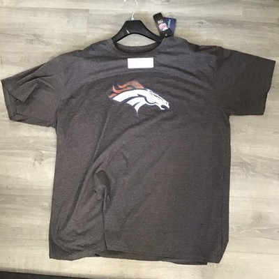New Grey Fanatics Men's Denver Broncos 3XLB  T-Shirt