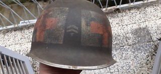 Elmetto Elmo/Helmet US M1 Infermiere/Medico WW2