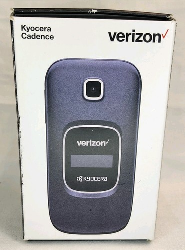 Kyocera Cadence S2720 Verizon 4G LTE Flip Phone Brand New Never Used Open Box