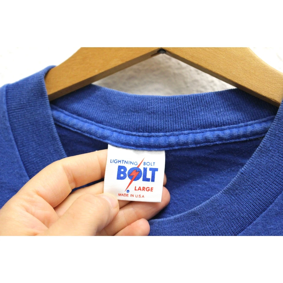 Винтажная футболка Lightning Bolt Iguana Flats большой размер - Изображение 3 из 4