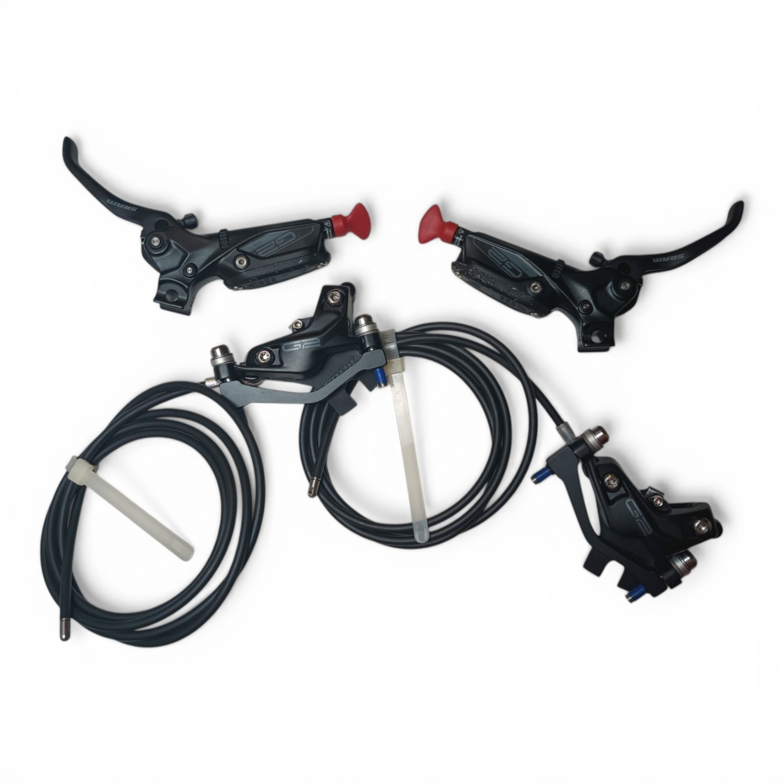 Sram G2 RSC 1500mm Disc brake Set MTB 4 Piston L&R Enduro Bl