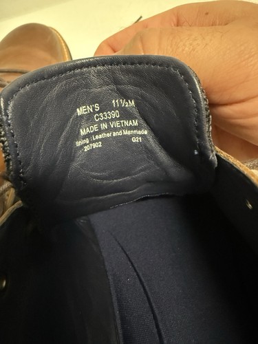 Zapatos Chukka Cole Haan C33390 de cuero marrón para hombre talla 11,5 M - Imagen 15 de 15