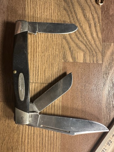 Vintage USA Made BUCK 307 WRANGLER Jumbo Stock Knife – Used Knife - Picture 5 of 7