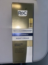 RoC Retinol Anti-Aging + Firming Night Face Moisturizer - 1 fl oz LOT OF 2