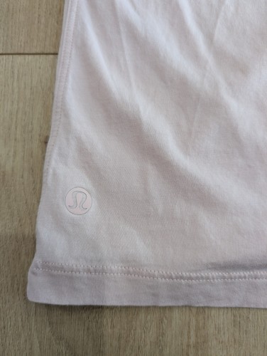 Lululemon All Yours Tee In Meadowsweet Pink - Size 10 W3FU1S - Picture 4 of 4