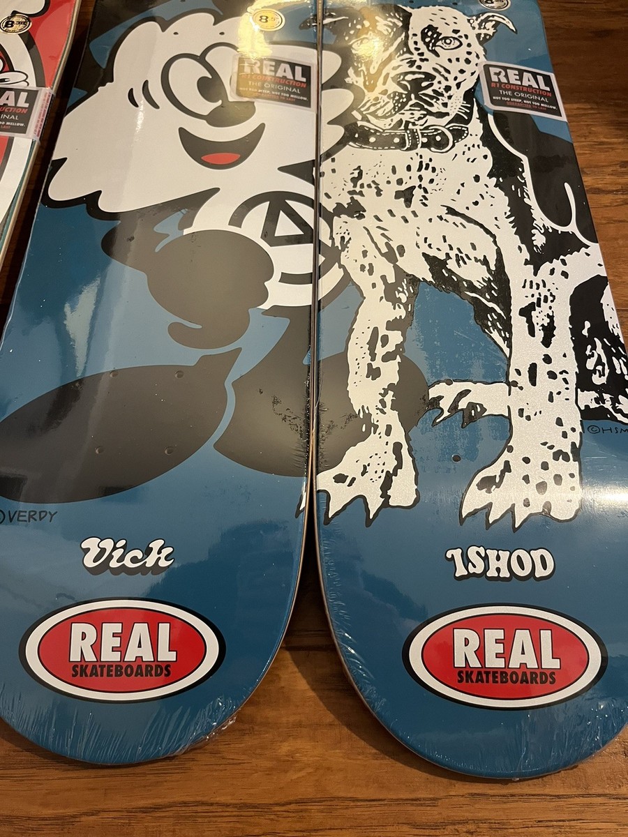 REAL SKATEBOARDSxVERDYデッキ 3枚セット Real Skateboards x Verdy Collaboration Decks - Skate Shop Day 26