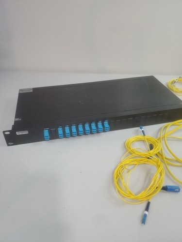 8 Channels CWDM M+D Mux Demux Module 1470-1610nm  extra slots & cables OC-201145 - Bild 10 von 10