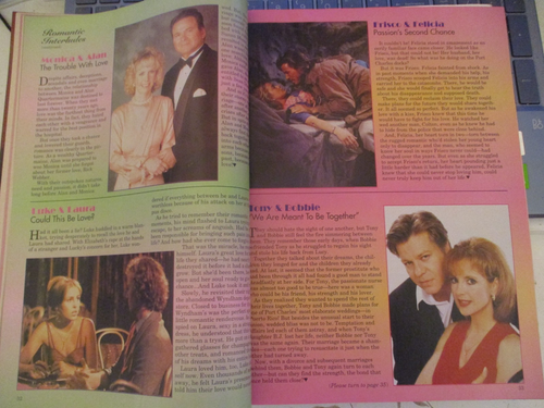 Jackie Zeman, Stuart Damon - Inside General Hospital Magazine 1998 - Foto 6 di 14