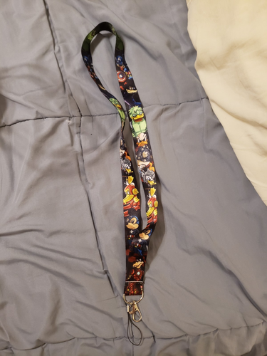 Disney FAB 5 DRESSED AS  MARVEL LANYARD NEW! - Picture 1 of 7