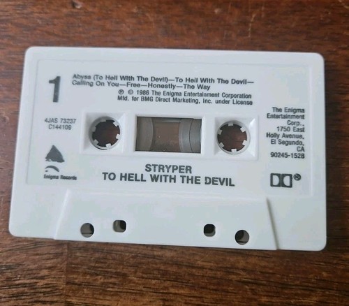 Stryper - To Hell With The Devil (Cassette, 1986) Christian Hair Metal - Picture 4 of 5