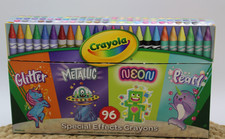 2020 Crayola 96ct Special Effects Crayons New...