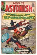 Tales to Astonish #57 - Spider-Man, Giant-Man & Wasp - Jack Kirby - GD/VG 3.0