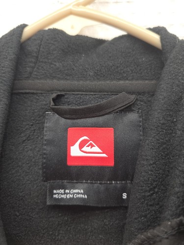 Quicksilver Soft Shell Full Zip Stretch Jacket Black Size Small $110 - Picture 4 of 9