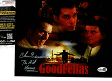 Goodfellas Chris Serrone young Henry Hill autographed 8x10 color JSA Certified
