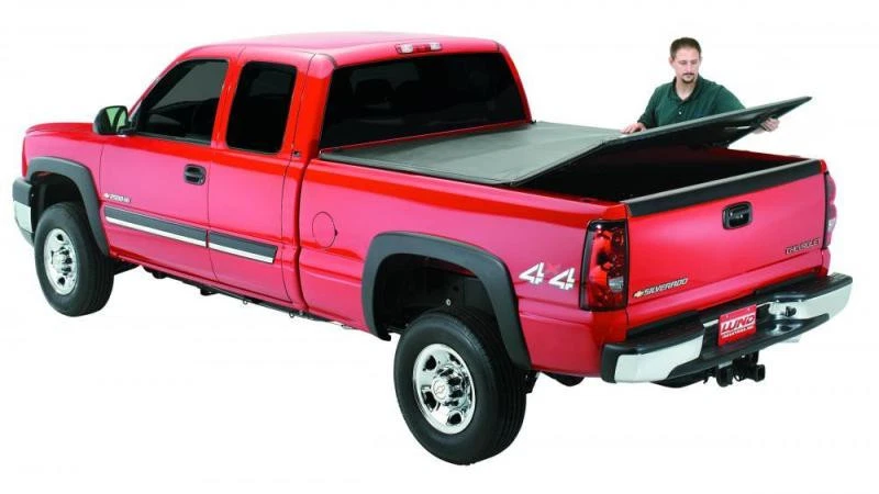 Cubierta Tonneau triple plegable LUND Genesis 950194 * Se adapta a Chevy Silverado 1500 14-17 Foto 2 de 4