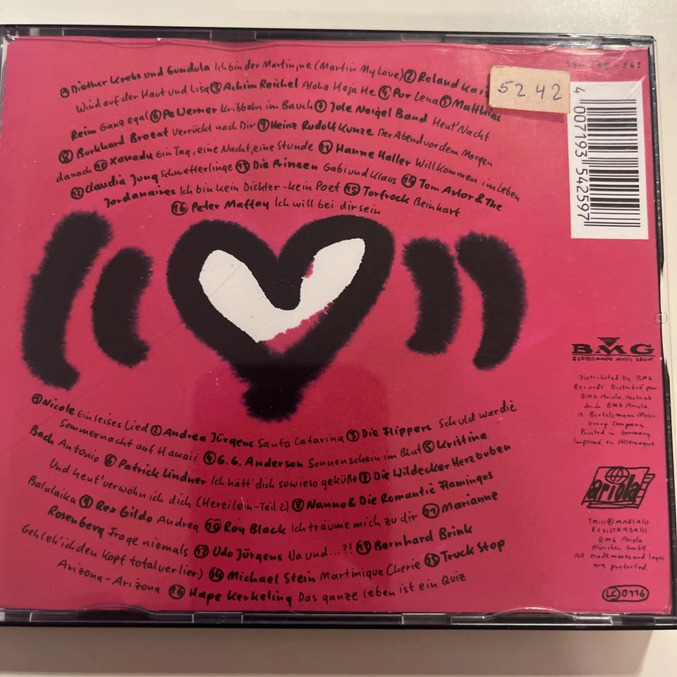 Hits 91-Deutsch (Ariola) Diether Krebs, Pe Werner, Achim Reichel, Hape .. [2 CD] - Bild 3 von 3