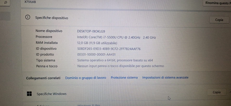 asus r752l - Immagine 3 di 4