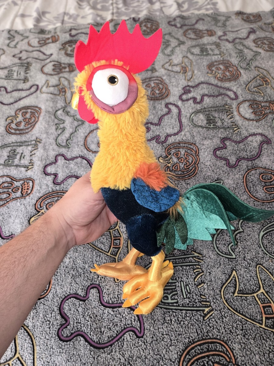 Official Disney Store Hei Hei Plush Rooster Chicken HeiHei Moana