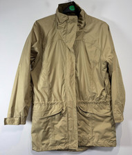 Wynnster Pendle Jacket Womens 14 Beige Waterproof Breathable Zip Up Parka Coat
