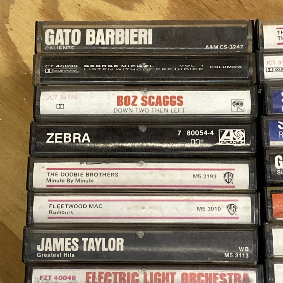21x Cassette Tape Lot: 1970s ROCK - KANSAS/STEELY DAN/ELO/ZEBRA/PLANT/FLEETWOOD - Image 4 of 4