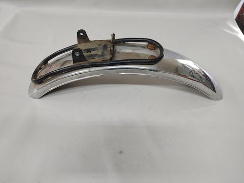 1974 Suzuki TC100 Front Fender 53110-25630 / 53210-25100 - Picture 3 of 5