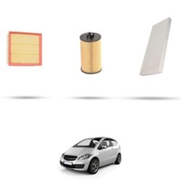 Hoffcar Inspektionskit - 3 Filter FüR Mercedes Klasse A (W169) A150 70Kw Ab 2004
