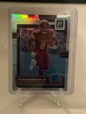 2022 Donruss Optic Brian Robinson Jr. Rated Rookie Holo Prizm #227 Commanders Rc