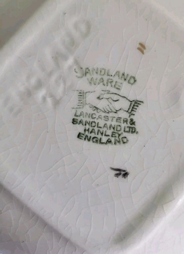 Sandland Ware VINTAGE Ashtray "Jolly Drover" Street Scene Dish Lancaster England - Picture 5 of 8