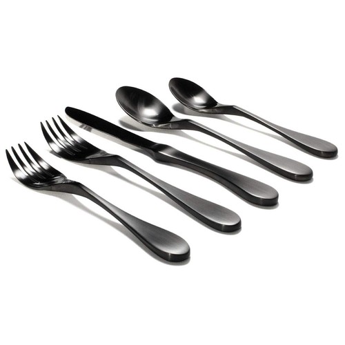 Black Matte Titanium Coated Stainless 20-Piece Set - Bild 6 von 6
