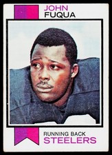 John Fuqua, 1973 Topps, #264, Pittsburgh Steelers,