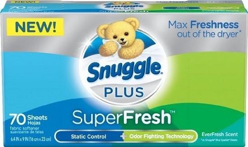 Snuggle Plus superfresh EverFresh Dufttrockner Blätter Stoffweichmacher - Bild 2 von 3
