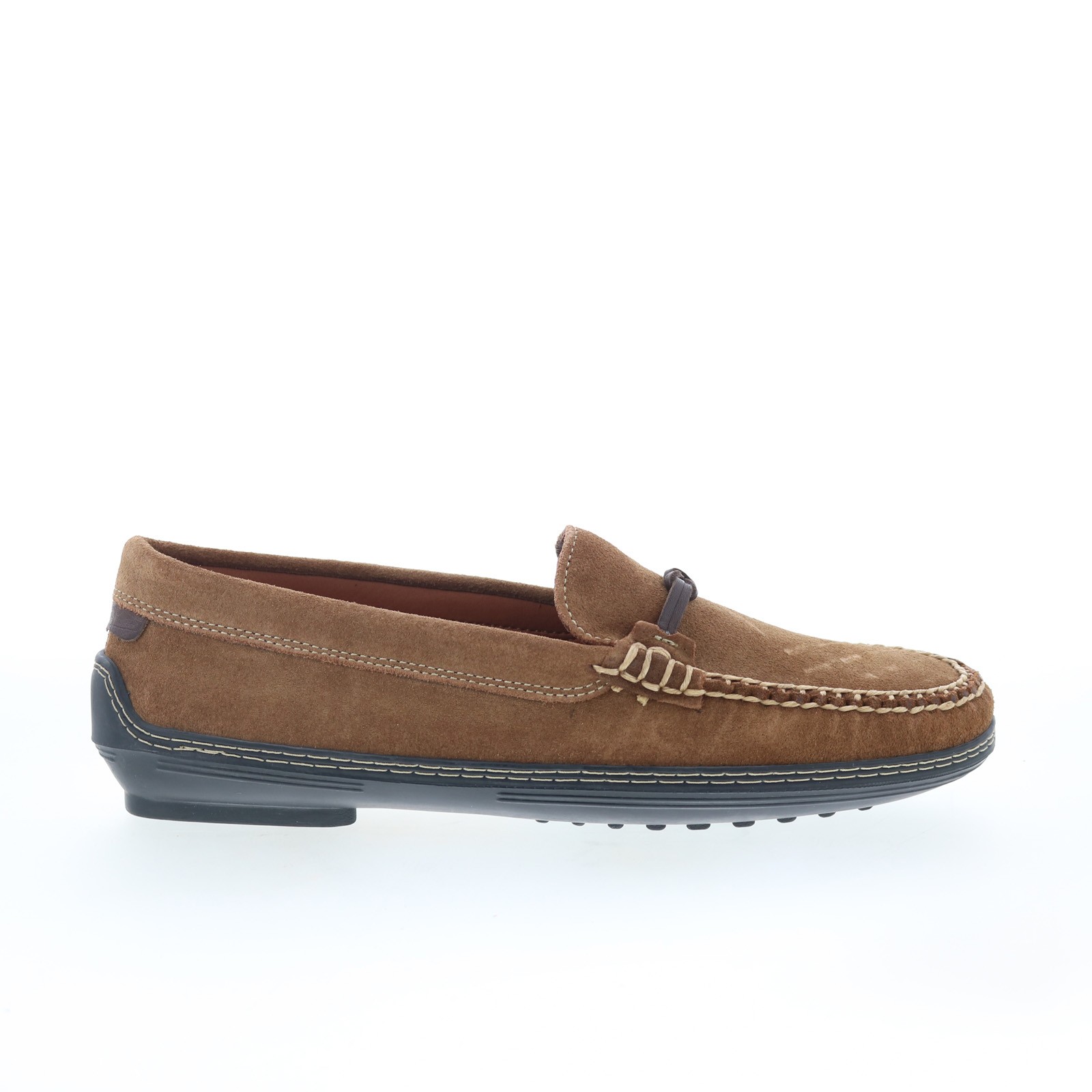 TB Phelps TBP45 Mens Brown Suede Slip On Loafers - Slip Ons Casual Shoes 9 38090₽