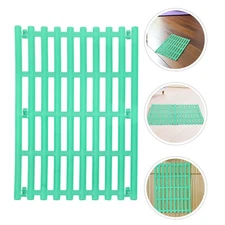 4 Pcs Floor Mats Plastic Feet Pads for Bunny Hamster Guinea Pig Cage