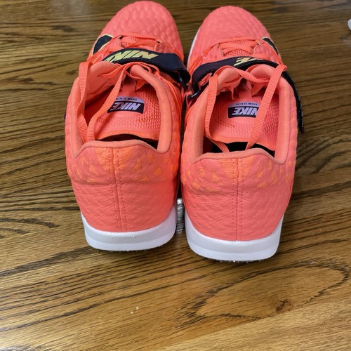 Nike Triple Jump Men’s Elite Jumping Spike Shoes 705394-800 Orange Size 12 NEW - Picture 5 of 7