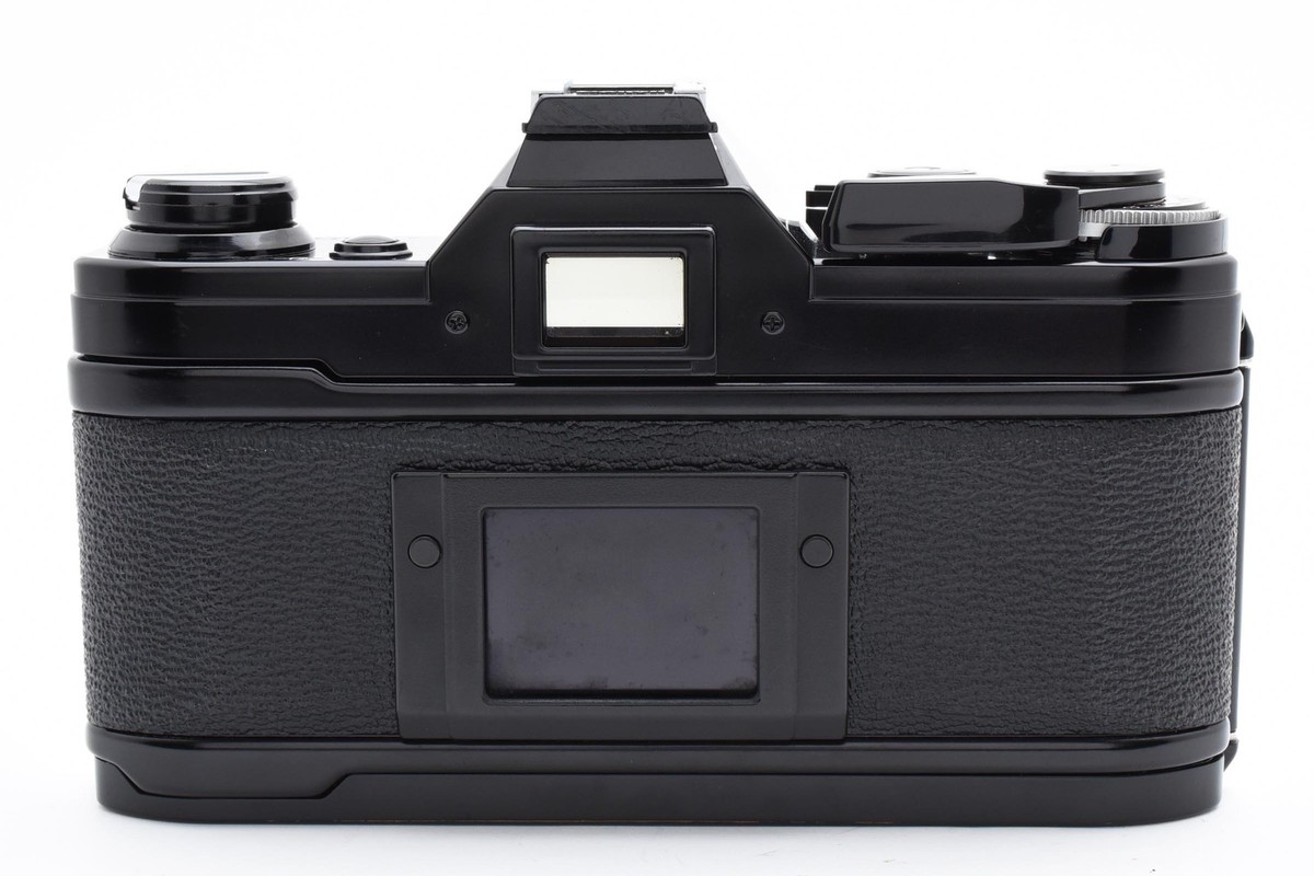 MINT ] Canon AE-1 Black Film Camera NFD NEW FD 50mm f/2