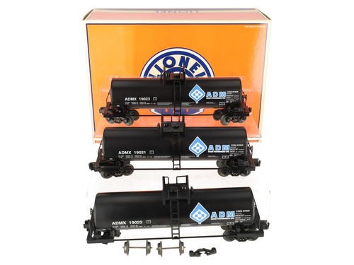 Coche cisterna unibody Lionel 6-21863 ADM (3 paquetes)/Caja | Condition: Used