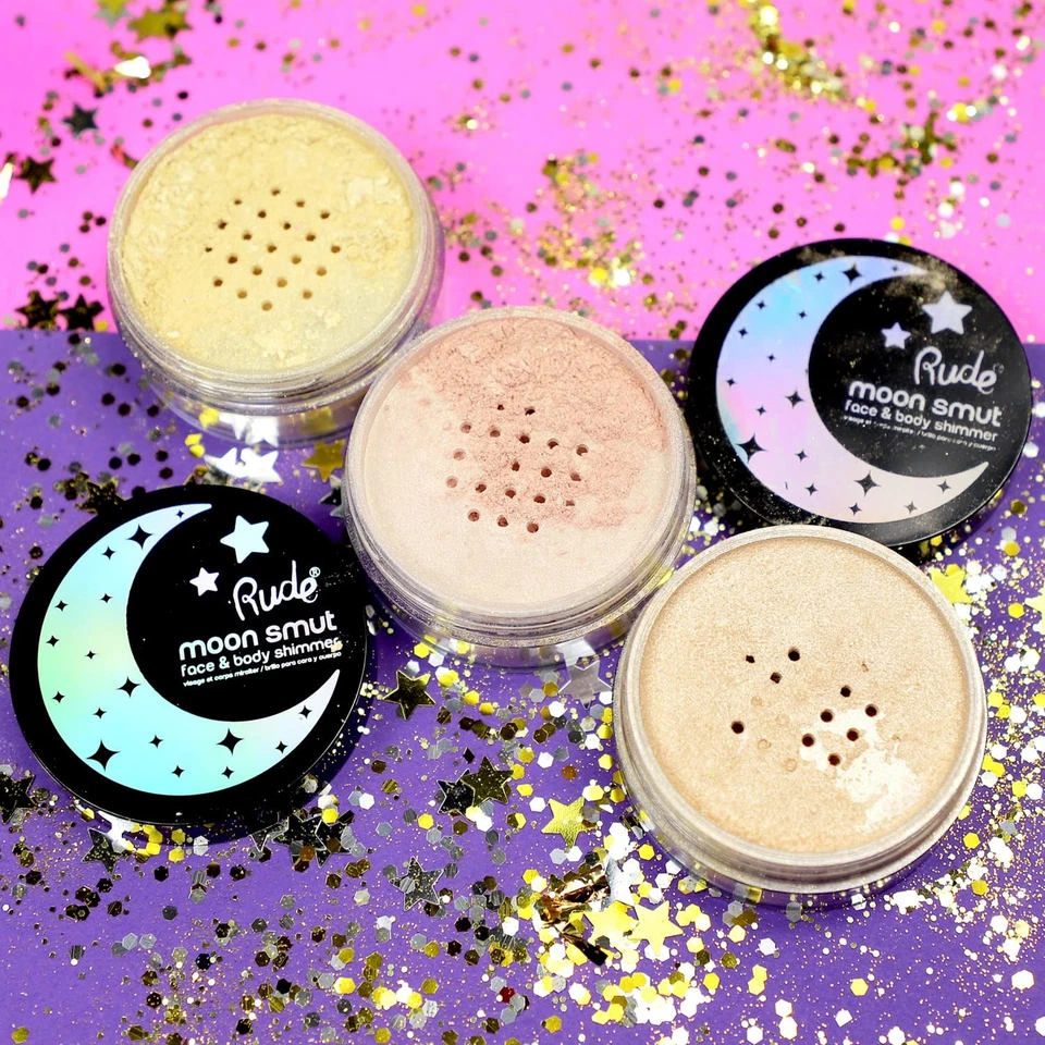 RUDE Moon Halo Face & Body Shimmer - Moonlit - Image 2 of 2