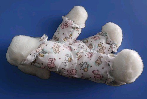 Vintage Carter's Prestige Toys Corp Teddy Bear Rattle Plush Toy NWT - Picture 4 of 11