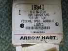 Arrow Hart AC Switches, 1894I, 15A 120/277VAC *Set of 3* New Surplus