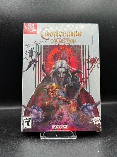 Sealed Castlevania Anniversary Collection Classic Edition Nintendo Switch