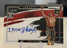 2022 Panini Impeccable WWE - Immortal Ink Iron Sheik #IM-ISH /99 (AU)