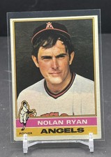 Nolan Ryan 1976 Topps #330 Angels HOF