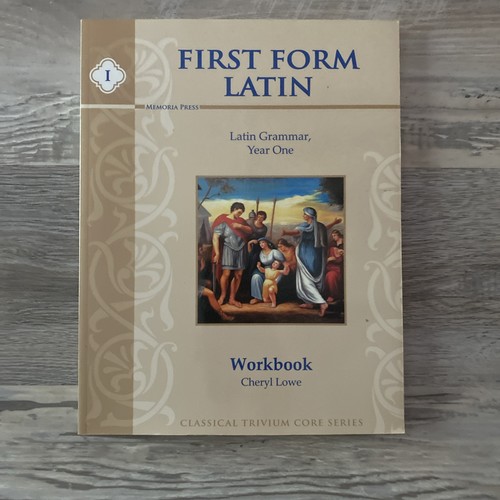 Memoria Press First Form Latin Year One Homeschool Set 1st Ed. No DVD- No Marks! - Imagen 5 de 8