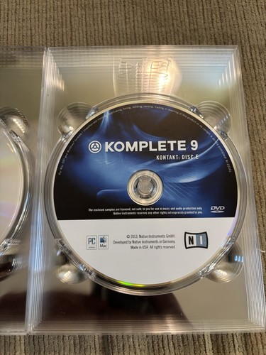 Komplete 9 Native Instruments & Effects Collection 12 Discs No Serial Number - Picture 9 of 15