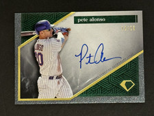 Pete Alonso 2024 Topps Diamond Icons Auto #ed 12/25