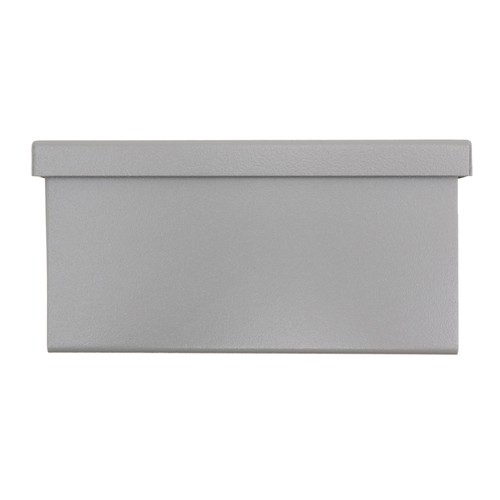 WIEGMANN N1C080804 CAJA DE ACERO CON BISAGRAS, NEMA-1, GRIS, 8" X 8" X 4" - Imagen 4 de 4